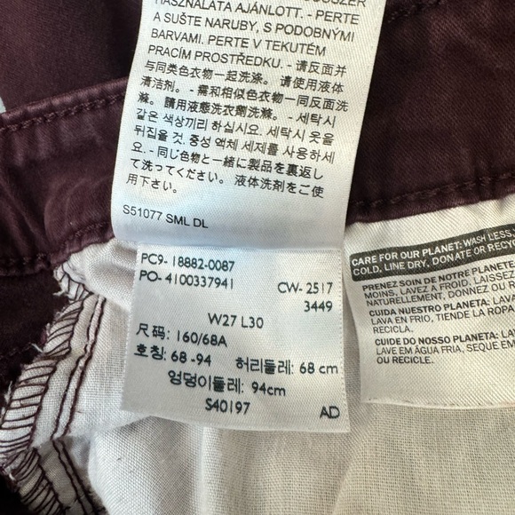 Levi's 721 High Rise Skinny Jean sz 27 - Picture 10 of 11